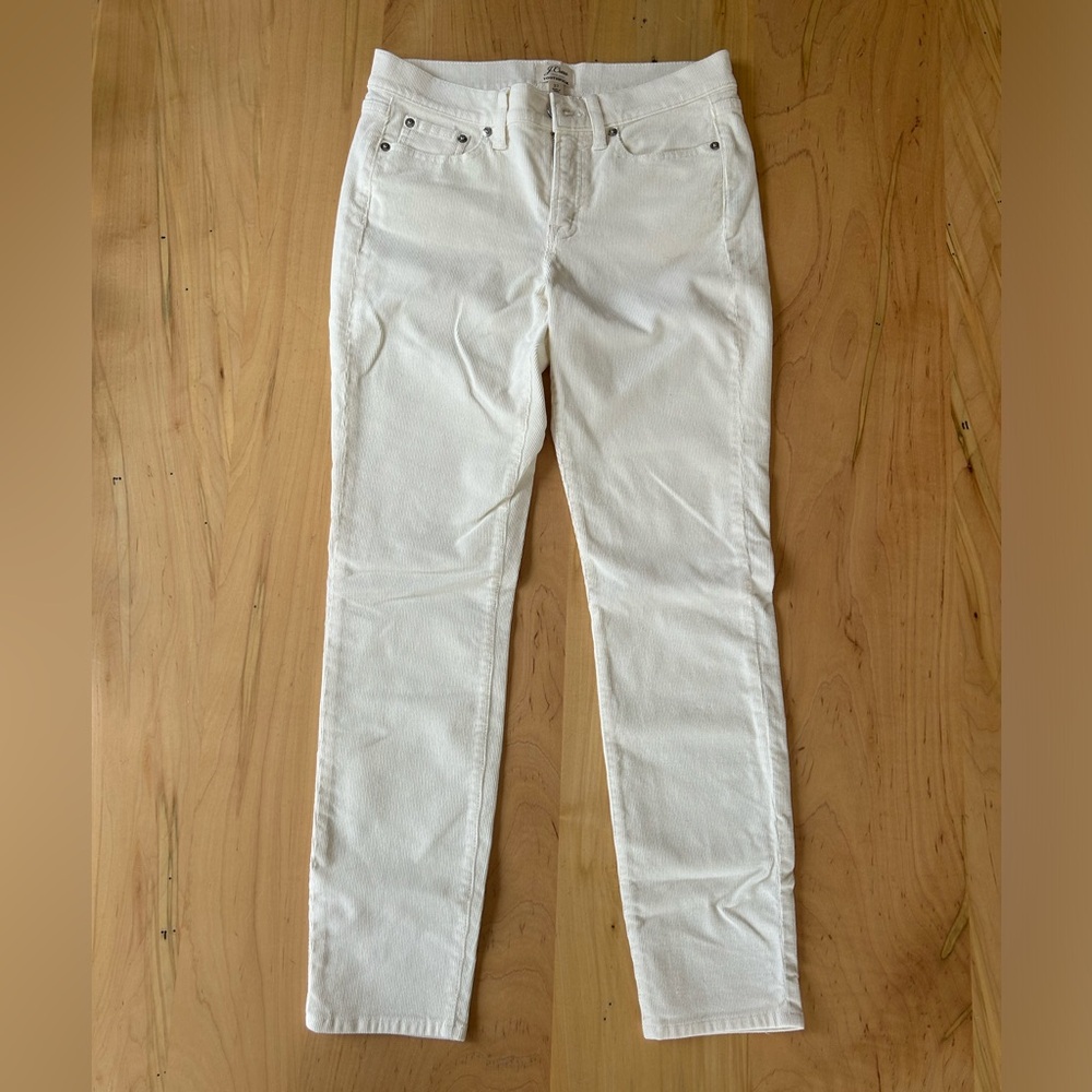 Jcrew toothpick skinny corduroy pants. Size 27